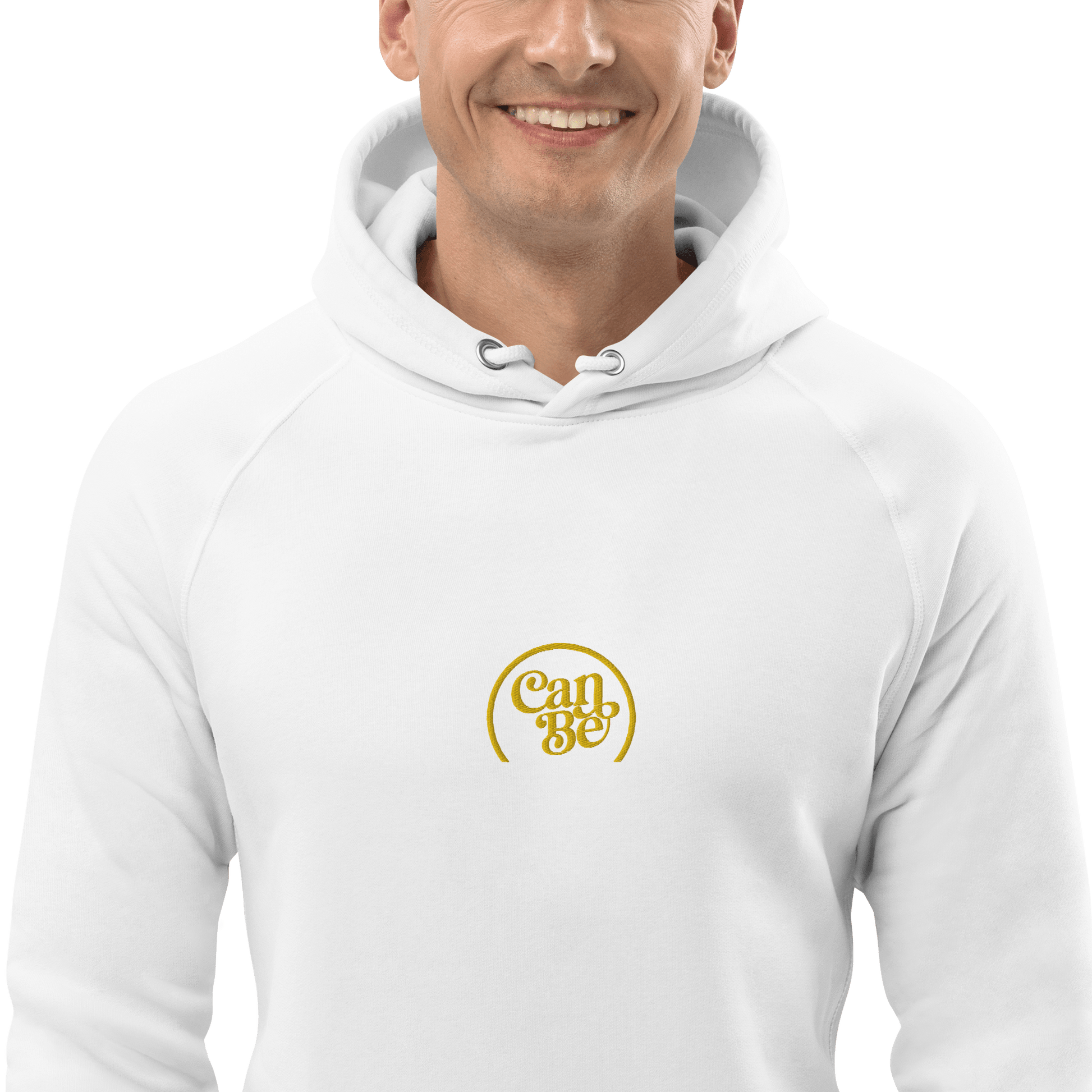 Hemprove UK White / S Unisex CanBe CBD pullover hoodie